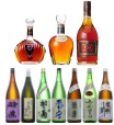 酒 （日本酒・焼酎・ウイスキー・ブランデー・ワイン・ビール・シャンパン）